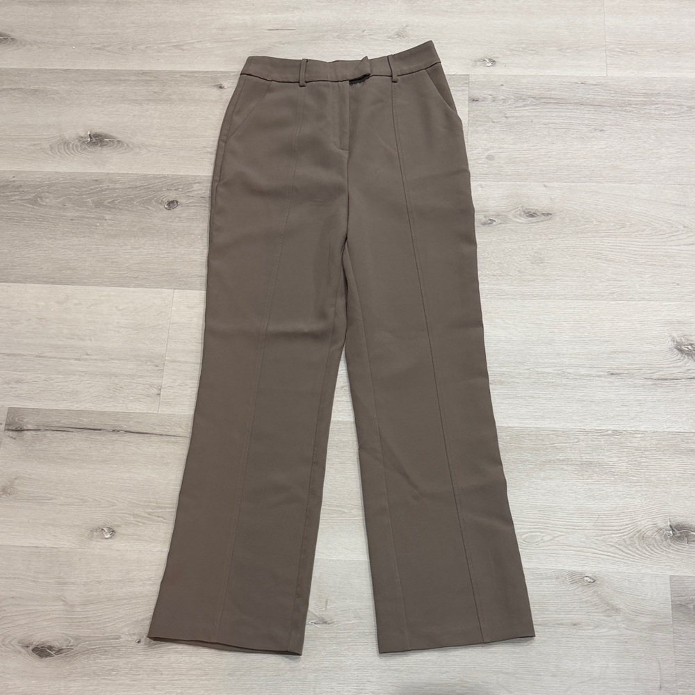 Elegant Taupe Women's Trousers
